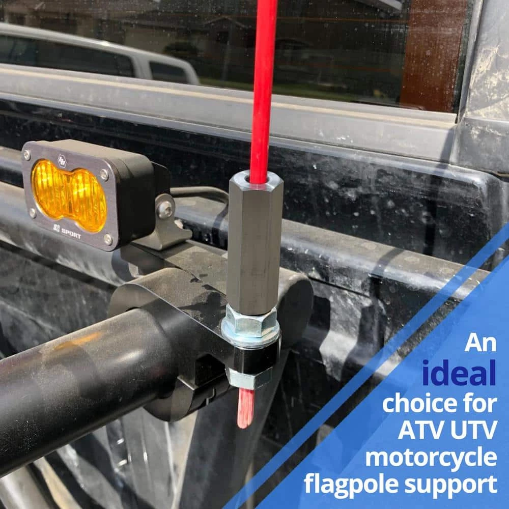 ANLEY Quick Release Flag Pole Holder - Stainless Steel Flag Stand for 5/16 in. Pole 6 ANLEY Quick Release Flag Pole Holder - Stainless Steel Flag Stand for 5/16 in. Pole - Image 4