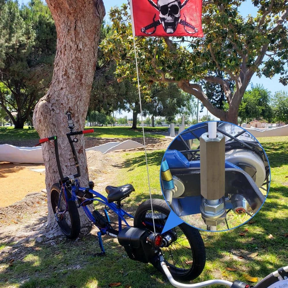 ANLEY Quick Release Flag Pole Holder - Stainless Steel Flag Stand for 5/16 in. Pole 8 ANLEY Quick Release Flag Pole Holder - Stainless Steel Flag Stand for 5/16 in. Pole - Image 6