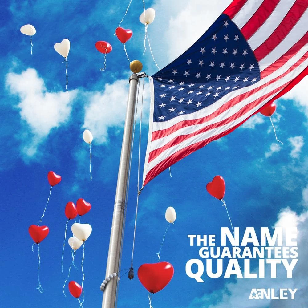 ANLEY 2 in. Authentic Beaded Flag Retainer Ring for Flagpole - Keep Flag Close to Pole 7 ANLEY 2 in. Authentic Beaded Flag Retainer Ring for Flagpole - Keep Flag Close to Pole - Image 5