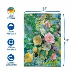 ANLEY 18 in. x 12.5 in. Camellia Rose Flower Decorative Garden Flags 11 ANLEY 18 in. x 12.5 in. Camellia Rose Flower Decorative Garden Flags -US Flora Bunda Sales 2022 anley garden flags a flag garden n41 1f 1000