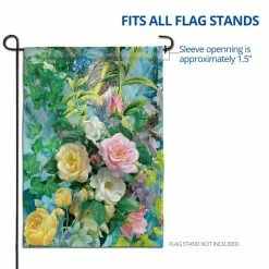 ANLEY 18 in. x 12.5 in. Camellia Rose Flower Decorative Garden Flags 13 ANLEY 18 in. x 12.5 in. Camellia Rose Flower Decorative Garden Flags -US Flora Bunda Sales 2022 anley garden flags a flag garden n41 fa 1000