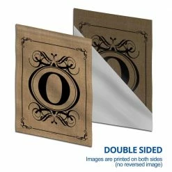 ANLEY 18 in. x 12.5 in. Classic Monogram Letter O Garden Flag, Double Sided Family Last Name Initial Yard Flags 12 ANLEY 18 in. x 12.5 in. Classic Monogram Letter O Garden Flag, Double Sided Family Last Name Initial Yard Flags -US Flora Bunda Sales 2022 anley garden flags a flag garden n45 o 44 1000