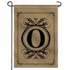 ANLEY 18 in. x 12.5 in. Classic Monogram Letter O Garden Flag, Double Sided Family Last Name Initial Yard Flags -US Flora Bunda Sales 2022 anley garden flags a flag garden n45 o 64 1000