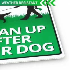 ANLEY 12 in. x 9 in. Clean Up After Your Dog Yard Sign, No Pooping Peeing Dogs Lawn Signs 11 ANLEY 12 in. x 9 in. Clean Up After Your Dog Yard Sign, No Pooping Peeing Dogs Lawn Signs -US Flora Bunda Sales 2022 anley garden statues a sign h cleandog 4f 1000