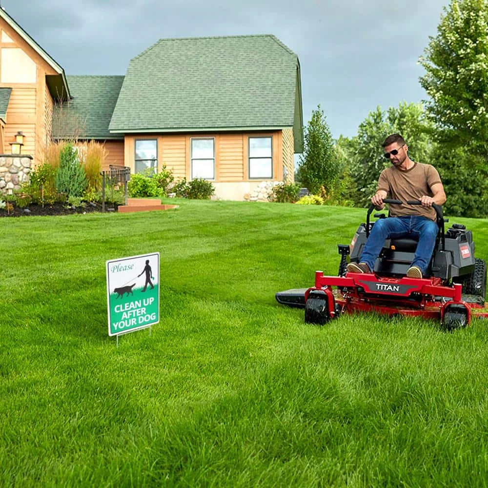 ANLEY 12 in. x 9 in. Clean Up After Your Dog Yard Sign, No Pooping Peeing Dogs Lawn Signs 8 ANLEY 12 in. x 9 in. Clean Up After Your Dog Yard Sign, No Pooping Peeing Dogs Lawn Signs - Image 6