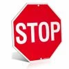 ANLEY 12 in. x 12 in. Stop Sign - Street Road Slow Warning Metal Warning Signs -US Flora Bunda Sales 2022 anley garden statues a sign stop 64 1000
