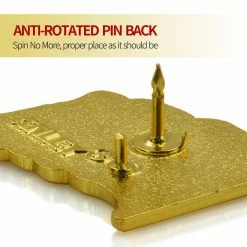 ANLEY 1 in. x 0.8 in. Flag Lapel Pin Waving US Flag Pins Patriotic American Emblem Exquisite Enamel (Pack of 10) -US Flora Bunda Sales 2022 anley house flags a brooch flag us 10pc 4f 1000