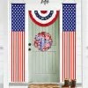 ANLEY 12 in. x 72 in. American Flag Pull-Down Door Banners Porch Signs- USA Flag Hanging Wall Banner (2 Pieces) -US Flora Bunda Sales 2022 anley house flags a doorbanner us 64 1000
