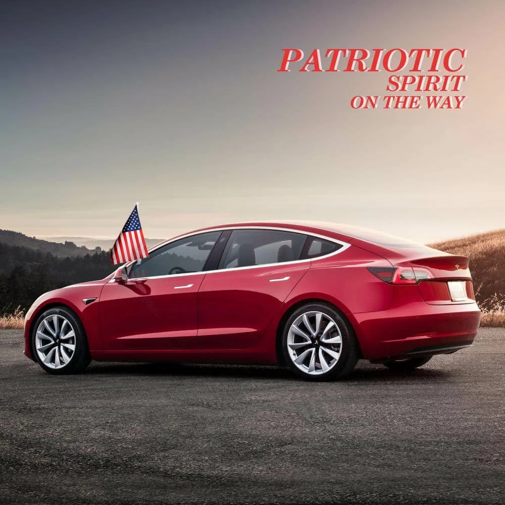 ANLEY 11 in. x 17 in. Premium Car Flag with Flagpole Mount and American Flag - Double Sided USA Flag (2-Pack) 6 ANLEY 11 in. x 17 in. Premium Car Flag with Flagpole Mount and American Flag - Double Sided USA Flag (2-Pack) - Image 4