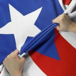 ANLEY 3 ft. x 5 ft. Rip-Proof Technology Double Sided 3-Ply Puerto Rico Flag