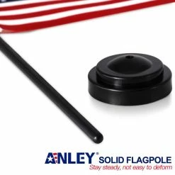ANLEY 4 in. x 6 in. Miniature American US Desktop Flag USA Deluxe Desk Flag Set with 12 in. Solid Plastic Pole -US Flora Bunda Sales 2022 anley house flags a flag desk us 4f 1000