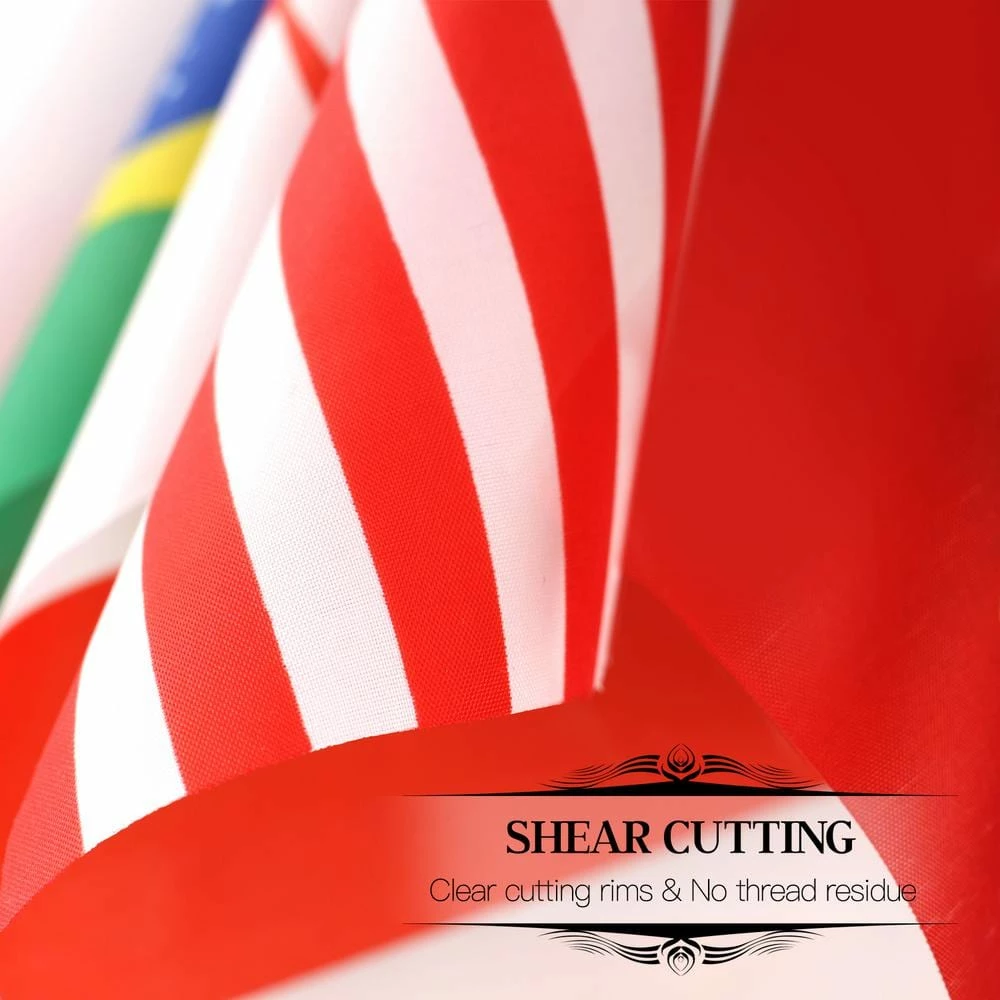 ANLEY 4 in. x 6 in. Miniature Military Sectors Desktop USA Armed Service Desk Flags Set with 11 in. Solid Plastic Pole 5 ANLEY 4 in. x 6 in. Miniature Military Sectors Desktop USA Armed Service Desk Flags Set with 11 in. Solid Plastic Pole - Image 3