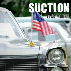 ANLEY 1.3 ft. x 0.83 ft. USA Car Flag with 1 ft. Flagpole -US Flora Bunda Sales 2022 anley house flags a flag diplomat us 4f 1000