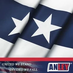 ANLEY 6 ft. x 3 ft. USA Pleated Half Fan Flag - American US Bunting Flags -Half Fan Banner (2-Pack) -US Flora Bunda Sales 2022 anley house flags a flag fan us 3x6ft 2pc 44 1000
