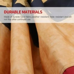 ANLEY 3 ft. x 6 ft. Vintage Style Tea Stained USA Pleated Fan Flag Nylon - Antiqued USA Pleated Fan Flags (2-Pack) -US Flora Bunda Sales 2022 anley house flags a flag fan us r 3x6ft 2pc 44 1000