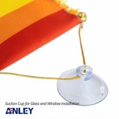 ANLEY 1/3 ft. x 1/2 ft. Rainbow Fringy Window Hanging Flag - Rainbow LGBT Gay Pride Hanging Flag 11 ANLEY 1/3 ft. x 1/2 ft. Rainbow Fringy Window Hanging Flag - Rainbow LGBT Gay Pride Hanging Flag -US Flora Bunda Sales 2022 anley house flags a flag fringe rainbow 4f 1000