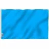 ANLEY Fly Breeze 3 ft. x 5 ft. Solid Light Blue Flag - Plain Light Blue Flags Polyester -US Flora Bunda Sales 2022 anley house flags a flag sp lightblue 64 1000