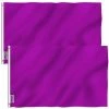 ANLEY Fly Breeze 3 ft. x 5 ft. Polyester Solid Purple 2-Sided Banner Flags with Brass Grommets and Canvas Header (2-Pack) -US Flora Bunda Sales 2022 anley house flags a flag sp purple 2pc 64 1000