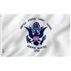 ANLEY Fly Breeze 3 ft. x 5 ft. Polyester United States Coast Guard Flag 2-Sided Banner with Brass Grommets and Canvas Header