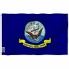 ANLEY Fly Breeze 3 ft. x 5 ft. Polyester US Navy Flag 2-Sided Flag Banner with Brass Grommets and Canvas Header -US Flora Bunda Sales 2022 anley house flags a flag sp usnavy 64 1000