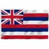 ANLEY Fly Breeze 3 ft. x 5 ft. Polyester Hawaii State Flag 2-Sided Flags Banners with Brass Grommets and Canvas Header -US Flora Bunda Sales 2022 anley house flags a flag statehawaii 64 1000