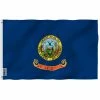ANLEY Fly Breeze 3 ft. x 5 ft. Polyester Idaho State Flag 2-Sided Flags Banners with Brass Grommets and Canvas Header -US Flora Bunda Sales 2022 anley house flags a flag stateidaho 64 1000