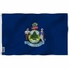 ANLEY Fly Breeze 3 ft. x 5 ft. Polyester Maine State Flag 2-Sided Flags Banners with Brass Grommets and Canvas Header 1 ANLEY Fly Breeze 3 ft. x 5 ft. Polyester Maine State Flag 2-Sided Flags Banners with Brass Grommets and Canvas Header -US Flora Bunda Sales 2022 anley house flags a flag statemaine 64 1000