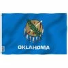 ANLEY Fly Breeze 3 ft. x 5 ft. Polyester Oklahoma State Flag 2-Sided Flags Banners with Brass Grommets and Canvas Header -US Flora Bunda Sales 2022 anley house flags a flag stateoklahoma 64 1000