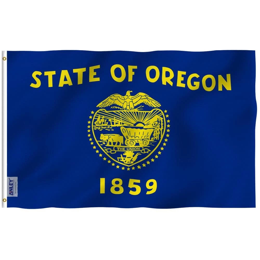 ANLEY Fly Breeze 3 ft. x 5 ft. Polyester Oregon State Flag 3 ANLEY Fly Breeze 3 ft. x 5 ft. Polyester Oregon State Flag