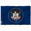 ANLEY Fly Breeze 3 ft. x 5 ft. Polyester Utah State Flag 2-Sided Flags Banners with Brass Grommets and Canvas Header 1 ANLEY Fly Breeze 3 ft. x 5 ft. Polyester Utah State Flag 2-Sided Flags Banners with Brass Grommets and Canvas Header -US Flora Bunda Sales 2022 anley house flags a flag stateutah 64 1000