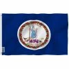 ANLEY Fly Breeze 3 ft. x 5 ft. Polyester Virginia State Flag 2-Sided Flags Banners with Brass Grommets and Canvas Header 2 ANLEY Fly Breeze 3 ft. x 5 ft. Polyester Virginia State Flag 2-Sided Flags Banners with Brass Grommets and Canvas Header -US Flora Bunda Sales 2022 anley house flags a flag statevirginia 64 1000