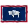 ANLEY Fly Breeze 3 ft. x 5 ft. Polyester Wyoming State Flag 2-Sided Flags Banners with Brass Grommets and Canvas Header -US Flora Bunda Sales 2022 anley house flags a flag statewyoming 64 1000