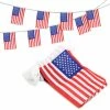 ANLEY 5.5 in. x 8.2 in. USA String Pennant Banner Patriotic Events 4th of July Independence Day Decoration Sports Bars 38 Flag -US Flora Bunda Sales 2022 anley house flags a flag string us 64 1000
