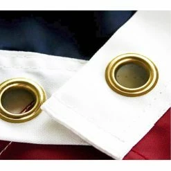 ANLEY 5 ft. x 9.5 ft. Memorial Flag American US Flag Heavy-Duty Cotton For Veteran - USA Burial Casket Flags -US Flora Bunda Sales 2022 anley house flags a flag us burial 1 1f 1000