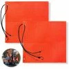 ANLEY 1.5 ft. x 1.5 ft. Orange Warning Sign Safety Flags for Truck, Trailer, Car -US Flora Bunda Sales 2022 anley house flags a flag warning 64 1000
