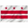 ANLEY Fly Breeze 3 ft. x 5 ft. Polyester Washington DC Flag - District of Columbia Flags