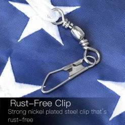 ANLEY 60 in. American US Flag Windsock Stars and Stripes USA Patriotic Decorations Embroidered Stars and Fade Resistant 5 ft. -US Flora Bunda Sales 2022 anley wind spinners a flag windsock us 5ft 44 1000