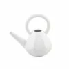 Flora Bunda 9.5 in. Geo Ceramic Watering Can, Matte White -US Flora Bunda Sales 2022 flora bunda watering cans ctc1774e mtwh 64 1000