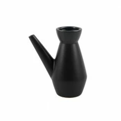 US Flora Bunda Sales 2022 20 Flora Bunda 7 in. Ceramic Watering Can, Matte Black