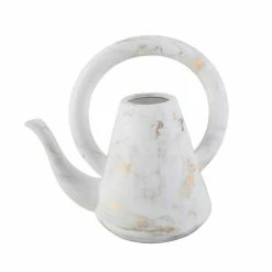 US Flora Bunda Sales 2022 35 Flora Bunda 10 in. Loop Gold Marble Ceramic Watering Can