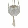 Flora Bunda 5 in. Matte White Ceramic Macrame Hanging Planter -US Flora Bunda Sales 2022 matte white flora bunda hanging planters em1882e mtwh 64 1000