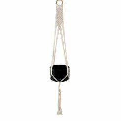 Flora Bunda 43 in. Cotton Hanging Macrame Plant Hanger